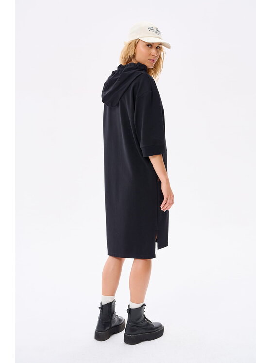 blue shadow blue shadow Sukienka codzienna Ekin Czarny Regular Fit