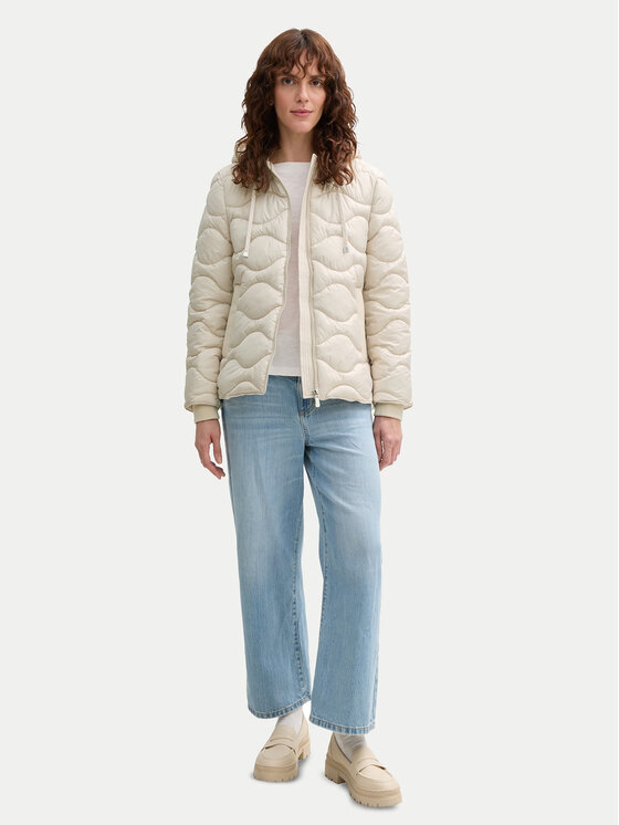 Tom Tailor Tom Tailor Kurtka puchowa 1044399 Beżowy Regular Fit