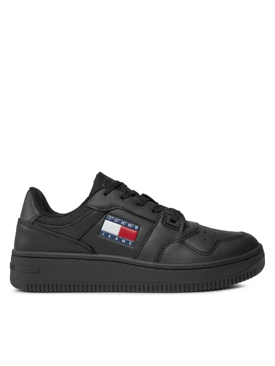 Tommy Jeans Tommy Jeans Sneakersy Tjw Retro Basket Ess EN0EN02505 Čierna