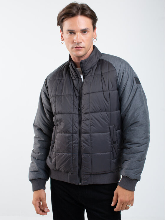 BIG STAR BIG STAR Kurtka zimowa HUBERT Czarny Basic Fit