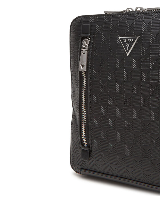 Guess Guess Мъжка чантичка HMTODE P5220 Черен