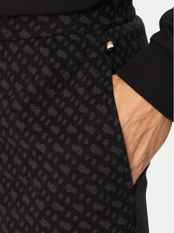 BOSS BOSS Pyjamahose 50571385 Schwarz Regular Fit