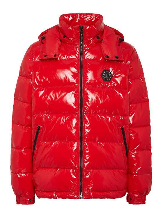 PHILIPP PLEIN PHILIPP PLEIN Giubbotto piumino 349 Rosso Regular Fit