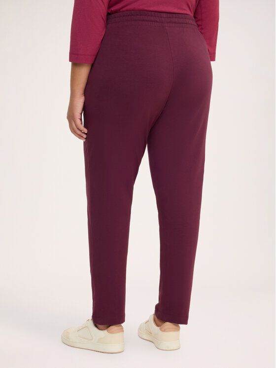 Fiorella Rubino Fiorella Rubino Pantaloni di tessuto P856L002443N036 Bordeaux Slim Fit