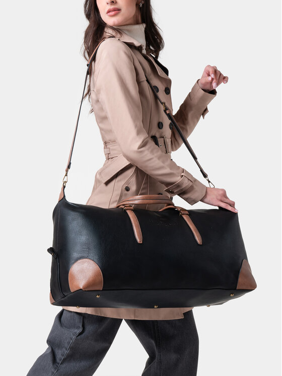 Herling Herling Borsa da viaggio Keegan Nero