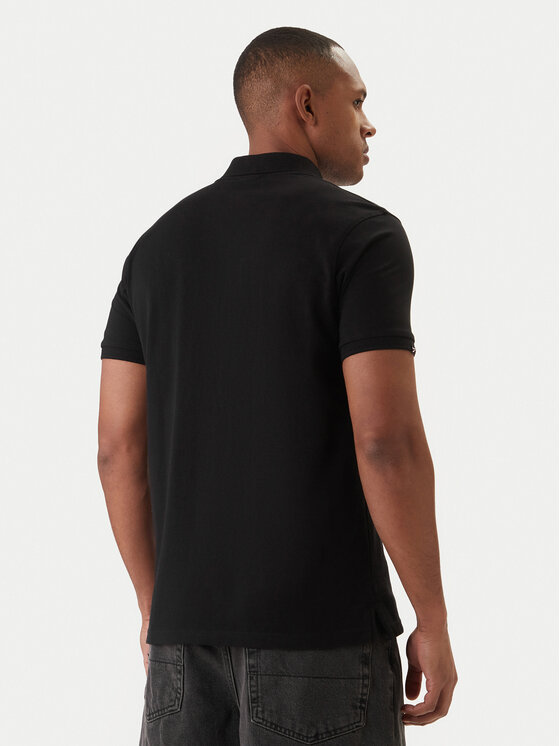 Reebok Reebok Polo marškinėliai Breen RK25562CCM Juoda Regular Fit