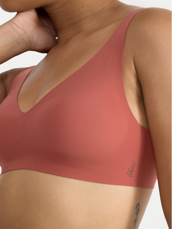 Sloggi Sloggi Sutien fără armătură Zero Feel 10217729 Portocaliu