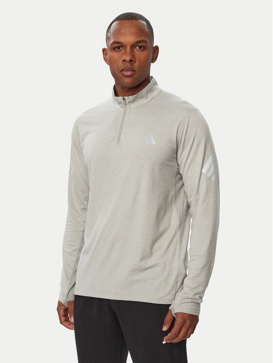 adidas adidas Технічний світшот Adi365 Iconic KR5523 Сірий Regular Fit