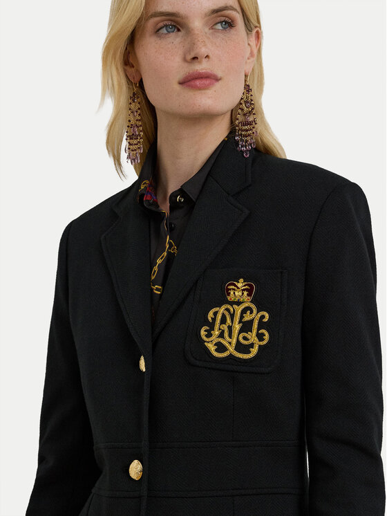 LAUREN RALPH LAUREN LAUREN RALPH LAUREN Sacou 200980022001 Negru Slim Fit
