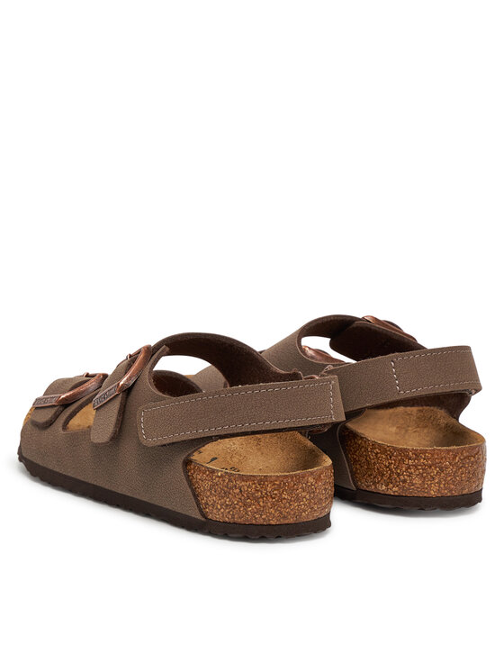 Birkenstock Birkenstock Sandály Milano As Kids 1029474 S Hnědá