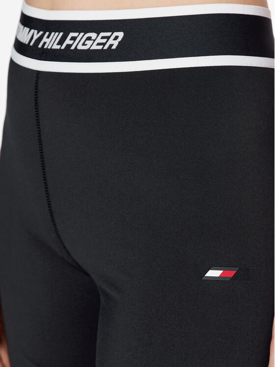 Tommy Hilfiger Tommy Hilfiger Cyklistické šortky Tape S10S101704 Tmavomodrá Slim Fit