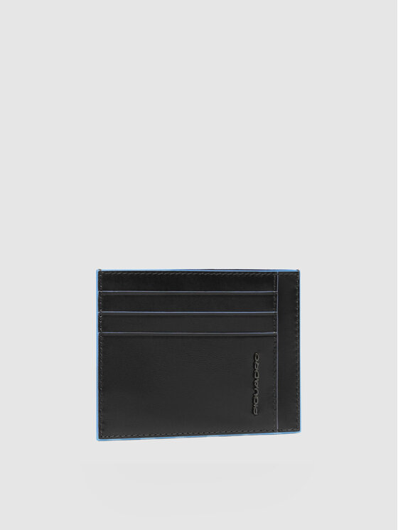 Piquadro Piquadro Custodie per carte di credito 651 Nero