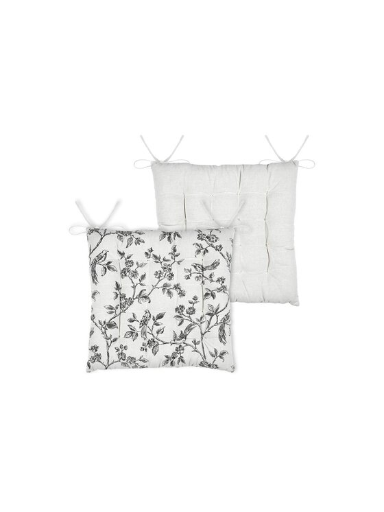 MIAhome MIAhome Poduszka na krzesło 38x38 cm PJANTI z ptaszkami Kolorowy