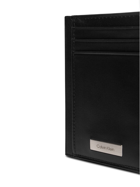 Calvin Klein Calvin Klein Калъф за кредитни карти Plaque Ns Card Case LV04D1065G Черен