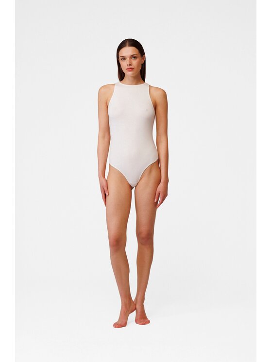 LE POSSÉ LE POSSÉ Body BK Bianco Slim Fit