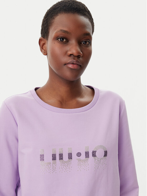 Liu Jo Liu Jo Sweatshirt TA4225 FS090 Violett Regular Fit