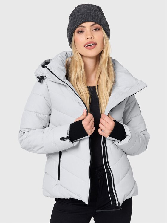Marikoo Marikoo Kurtka zimowa Samuiaa XVI Szary Regular Fit