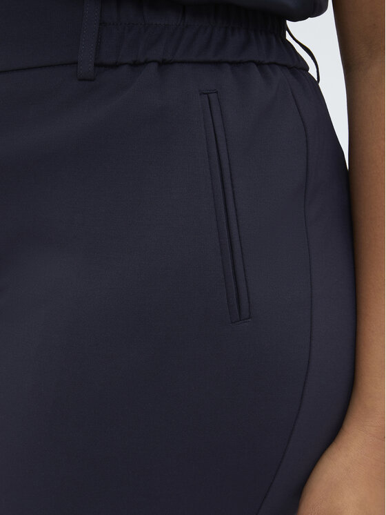 Fiorella Rubino Fiorella Rubino Pantaloni di tessuto P630L002359N034 Blu Slim Fit