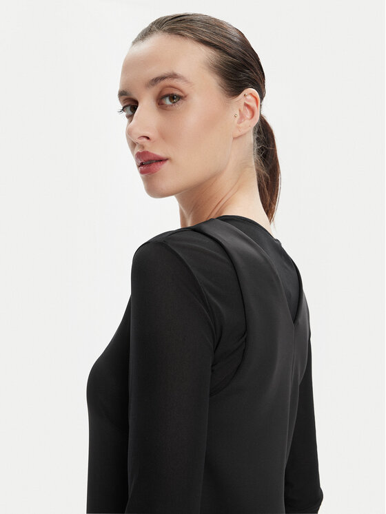 Max Mara Leisure Max Mara Leisure Σετ μπλουζάκι και φόρεμα Chopin 2416631017 Μαύρο Regular Fit