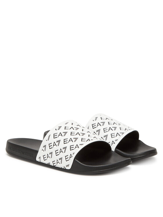 EA7 Emporio Armani EA7 Emporio Armani Şlapi 7X000109 AF15125 F0043 Alb