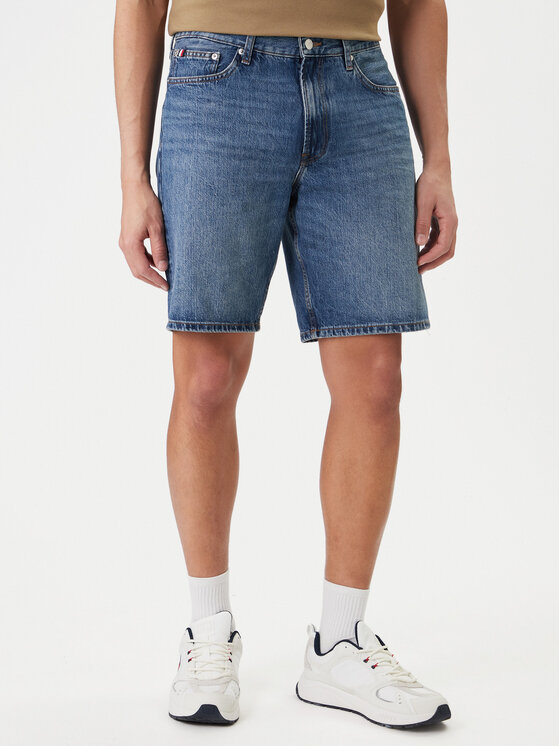 Tommy Hilfiger Tommy Hilfiger Džinsiniai šortai Dover MW0MW42557 Mėlyna Regular Fit