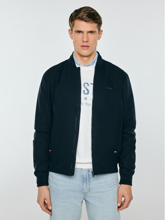 BIG STAR BIG STAR Kurtka przejściowa KAMDEN Granatowy Basic Fit