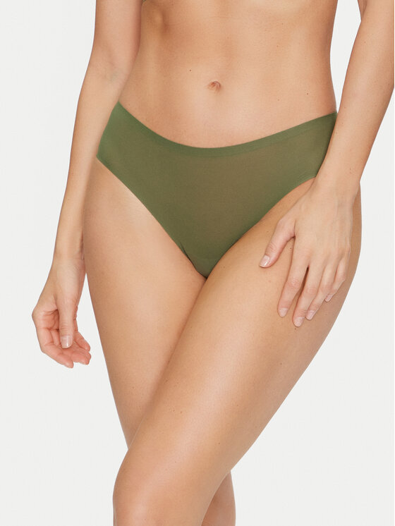 Chantelle Brazílske nohavičky Soft Stretch C10630 Zelená