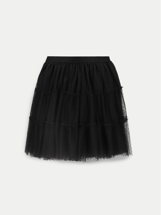 Coccodrillo Coccodrillo Τούλινη φούστα ZC4124201CGK Μαύρο Regular Fit