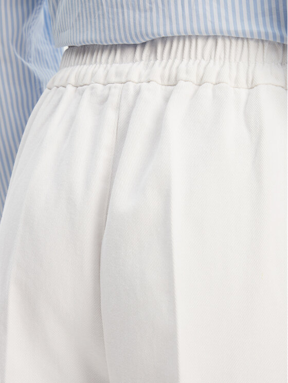 United Colors Of Benetton United Colors Of Benetton Palazzohose 4DUKDF01B Weiß Wide Leg