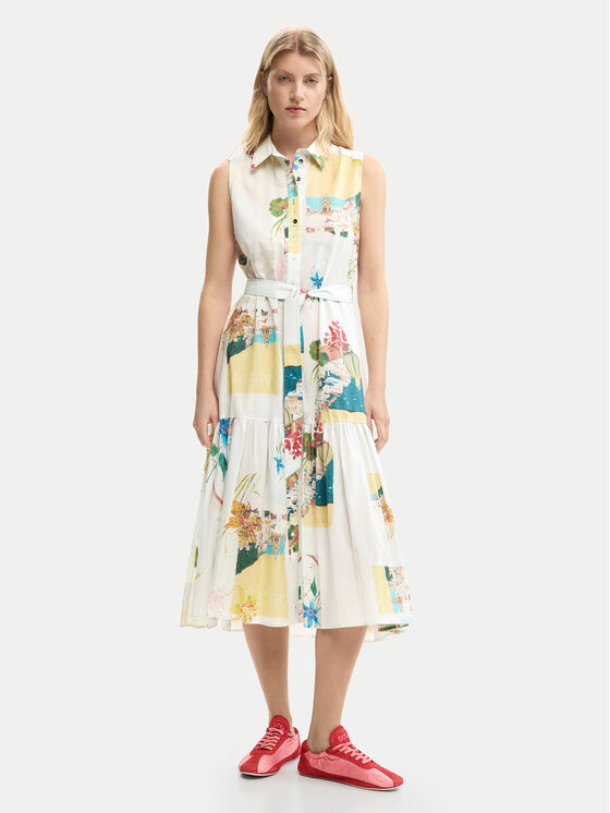 Desigual Desigual Hemdkleid 26SWVW15 Bunt Regular Fit