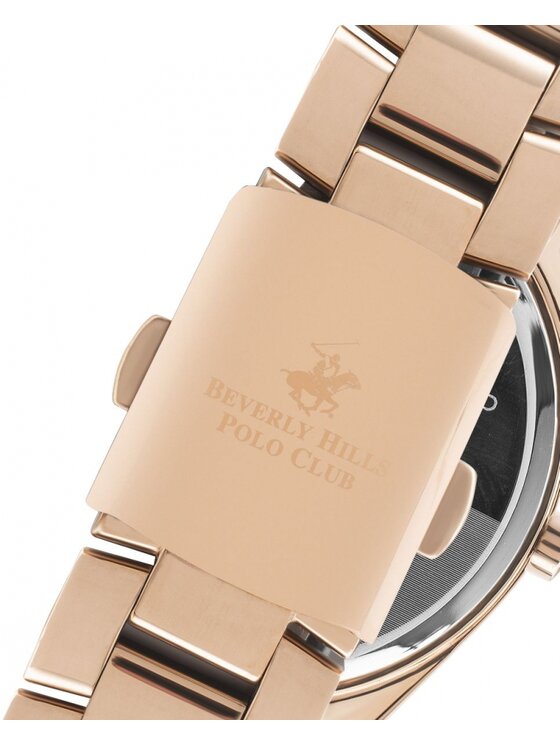 Beverly Hills Polo Club Beverly Hills Polo Club Zegarek BP3200C.430 Różowe złoto