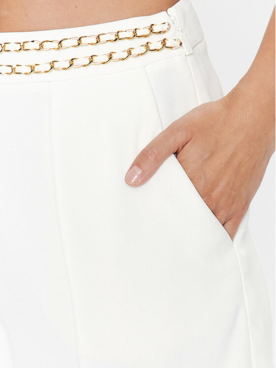 Pantaloncini di tessuto Nusica 3GGD09 9630Z Bianco...