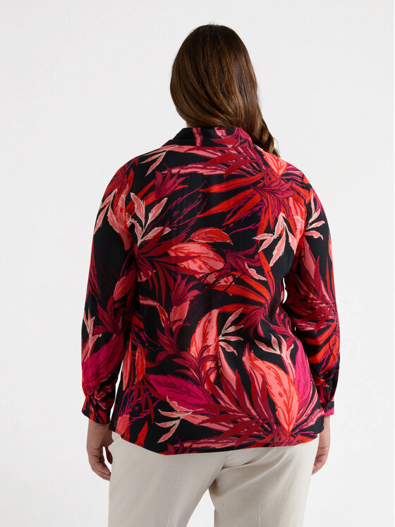 Fiorella Rubino Fiorella Rubino Koszula 5038T001380N0Z3 Czarny Regular Fit