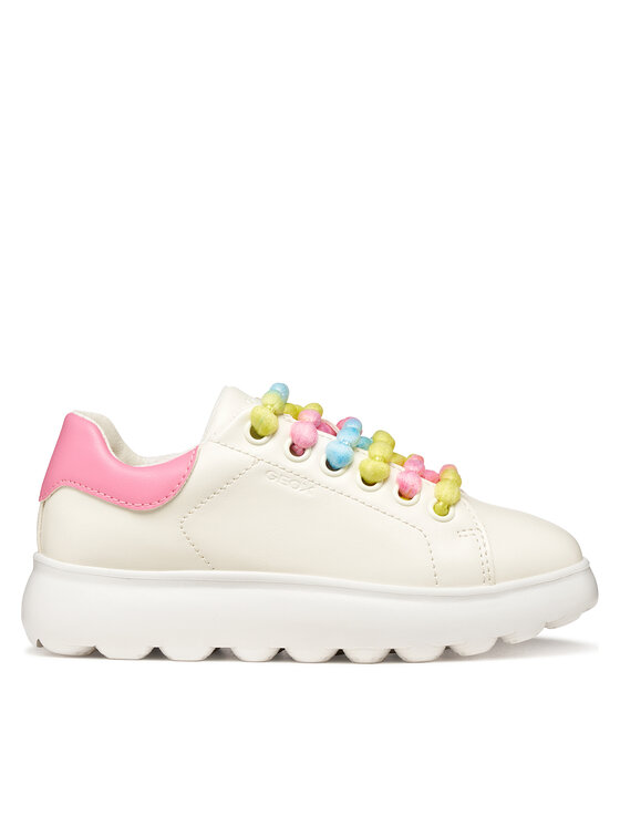 Geox Geox Sneakersy J Puffypop Girl J55MRA 000BC C0406 S Biela