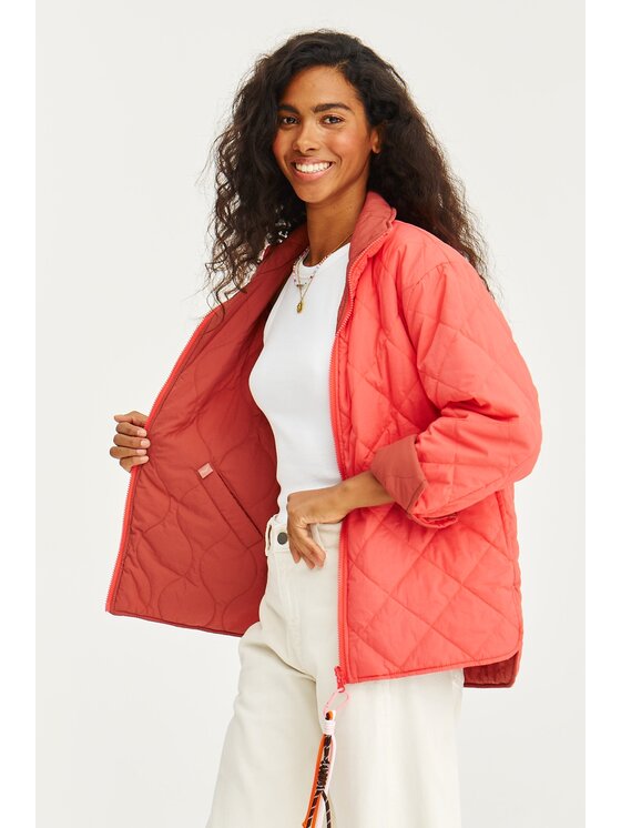 NAOKO Kurtka przejściowa Poppy Choco Mousse Pomarańczowy