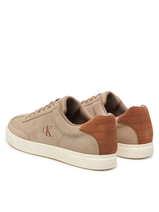 Calvin Klein Calvin Klein Sneakersy Low Prof Cupsole Laceup Croc Bt HM0HM02285 Beżowy