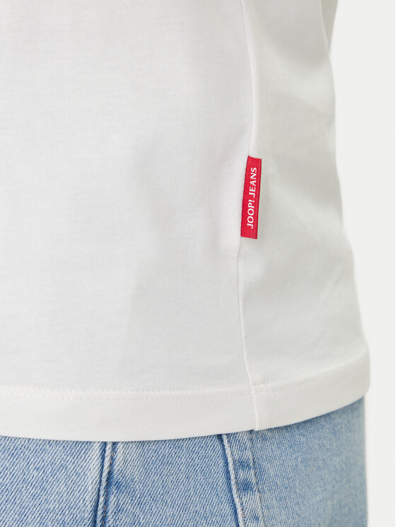 JOOP! Jeans JOOP! Jeans Tričko Alphis 30045926 Écru Modern Fit