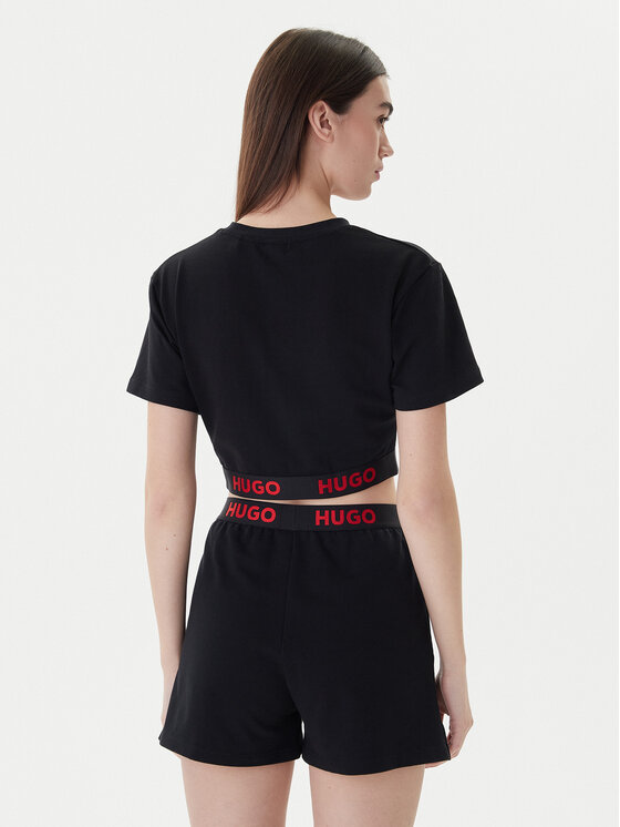 HUGO Hugo Футболка Logo 50520497 Чорний Relaxed Fit