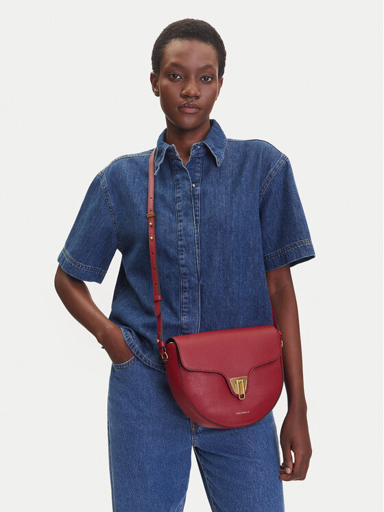 Coccinelle Coccinelle Handtasche E1 MF6 15 01 01 Dunkelrot