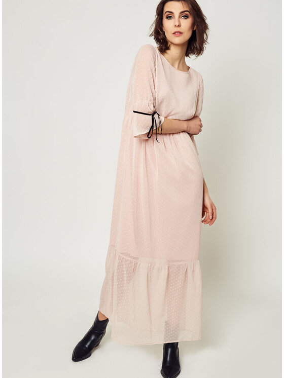 Bubala Bubala Sukienka codzienna Chiara pink Różowy Loose Fit