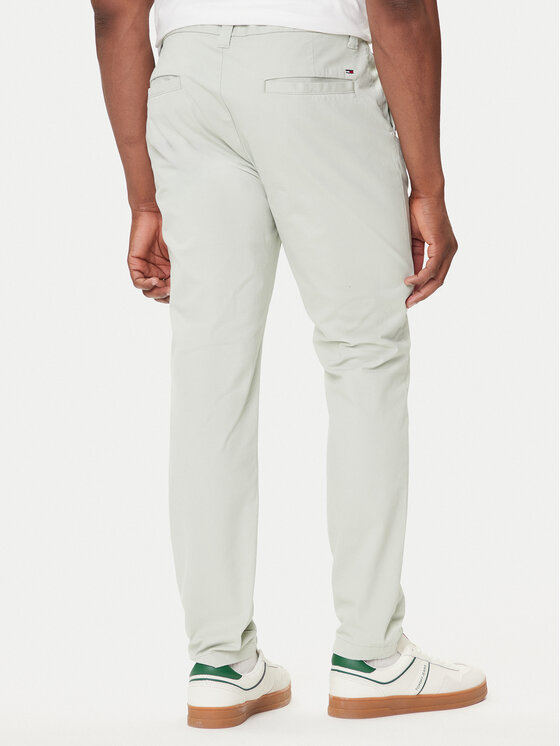 Tommy Jeans Tommy Jeans Chino hlače Austin DM0DM20282 Zelena Slim Fit