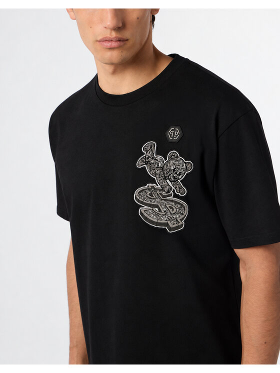 PHILIPP PLEIN PHILIPP PLEIN T-shirt 31371 Nero Regular Fit