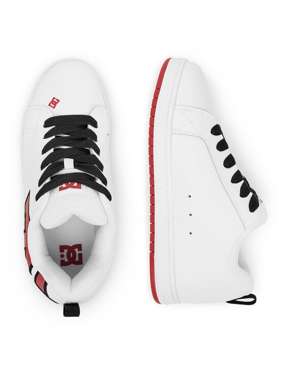 DC Shoes DC Shoes Sneakersy COURT GRAFFIK DC01661110 Biela
