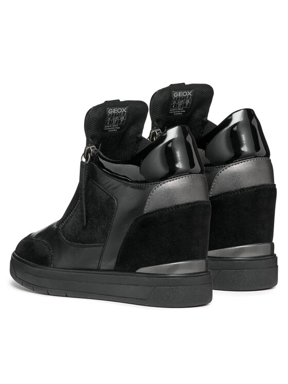 Geox Geox Αθλητικά D Maurica D35PRA 085TC C9999 Μαύρο