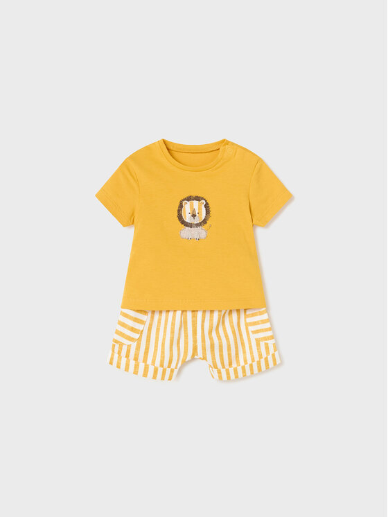 Mayoral Mayoral Set tricou și pantaloni scurți 1253 Colorat