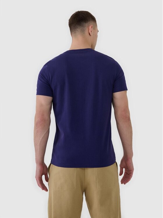 4F 4F T-shirt 4FWMM00TTSHM2257-31S Blu Regular Fit