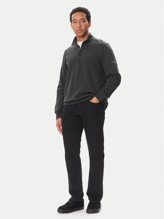 Calvin Klein Jeans Calvin Klein Jeans Sweter 350Terry LV04RJ203G Brązowy ciemny Regular Fit
