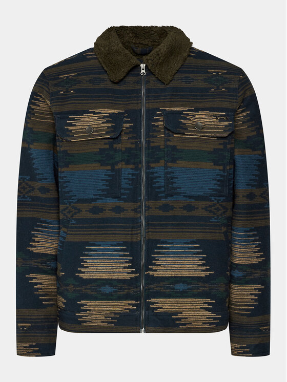 Billabong Billabong Πουκαμισοτζάκετ Barlow Jckt ABYJK00184 Σκούρο μπλε Regular Fit
