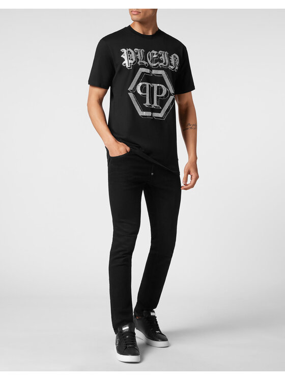 PHILIPP PLEIN PHILIPP PLEIN T-shirt 1195 Nero Regular Fit
