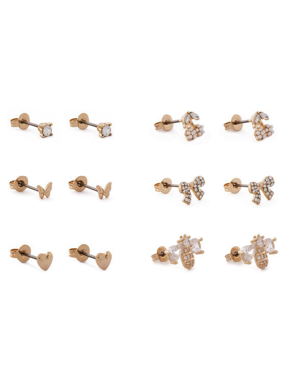 Set 6 perechi de cercei Aldo Cocquettes 13994821 Auriu